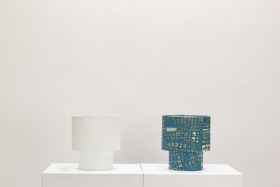 min/max Bedside Lamp B - White