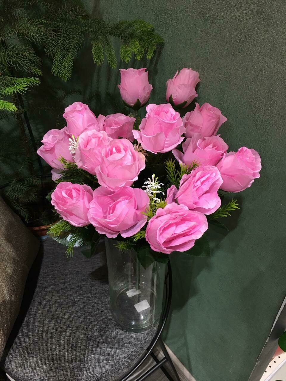 Искусственные цветы Роза Бутоны