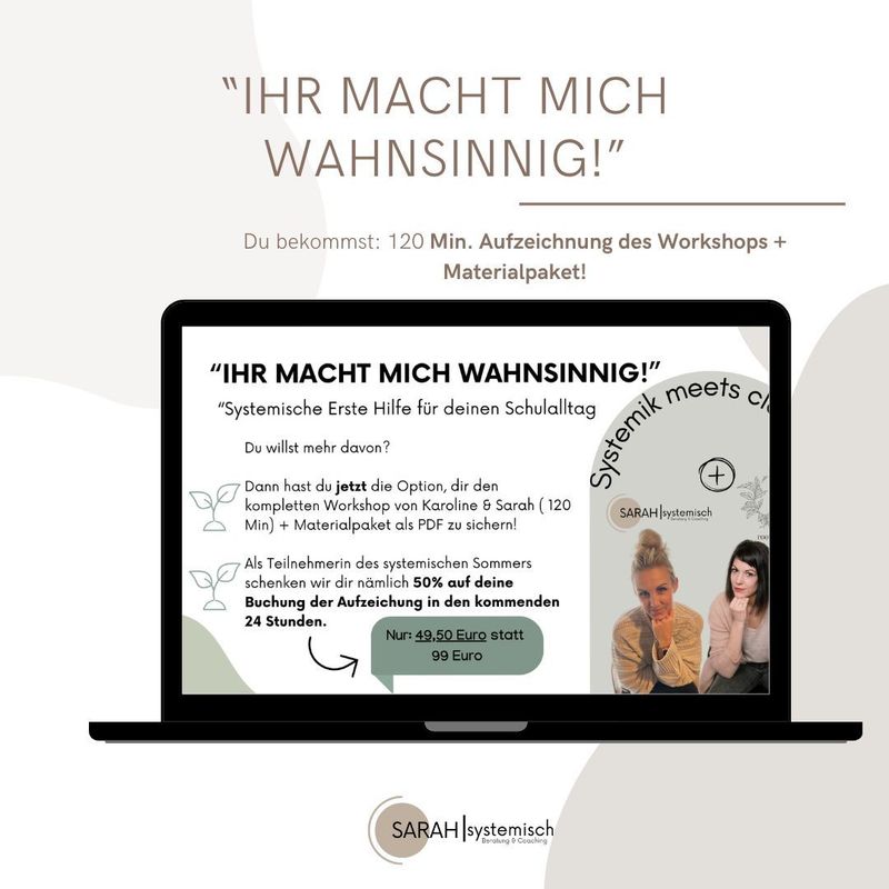 Workshop Workshop "Ihr macht mich wahnsinnig" Aufzeichnung
