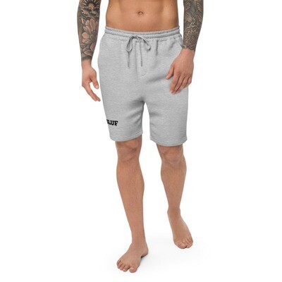 Men's fleece shorts (black logo)