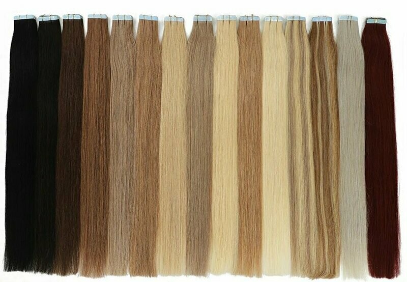 Echthaar-Extensions - Tape-Ins - 50 cm / 20 inch Echthaar-Extensions - Tape-Ins - 50 cm / 20 inch