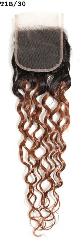 Echthaar-Closure - Water Wave - 50 cm / 20 inch Echthaar-Closure - Water Wave - 50 cm / 20 inch