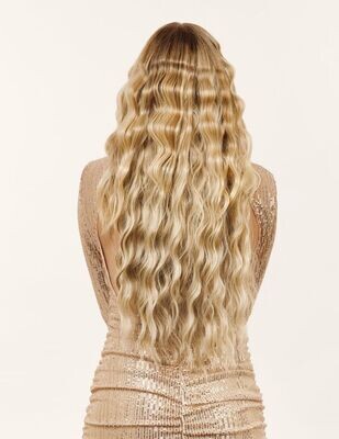 SLEEK Hair Couture 7-teilige Clip-Ins 55 cm (22 inch) - Beachwave - Synthetische Haare
