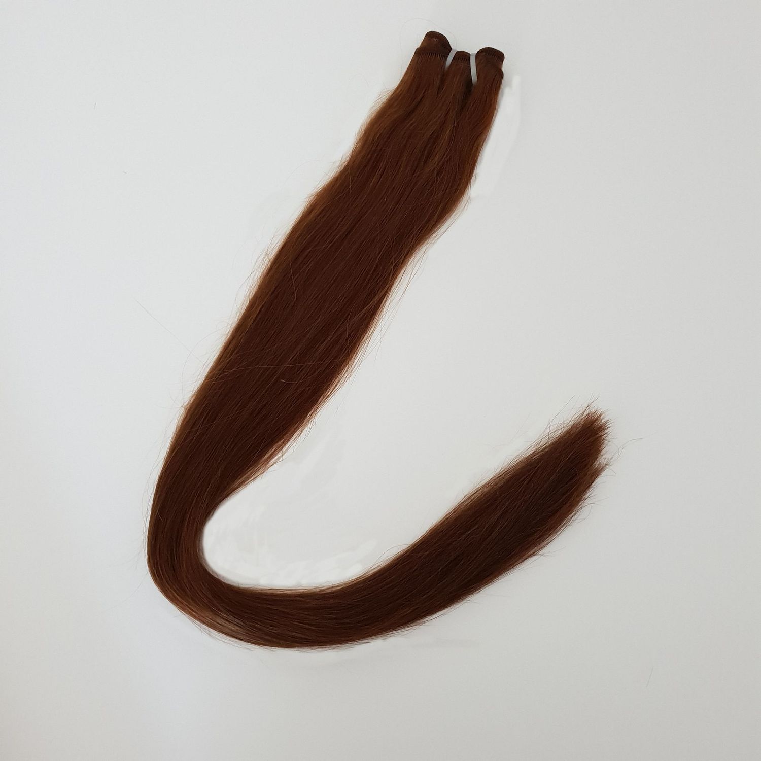 Indisches Tempelhaar  - Glatt - Mittelbraun - ab 60 cm