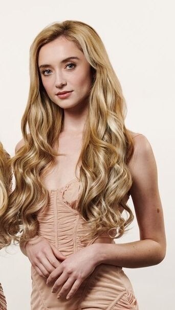 SLEEK Hair Couture 7-teilige Clip-Ins 55 cm (22 inch) - Hollywood Curls - Synthetische Haare