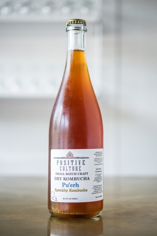 R2 Positive Culture, Pu-erh Kombucha 750ml