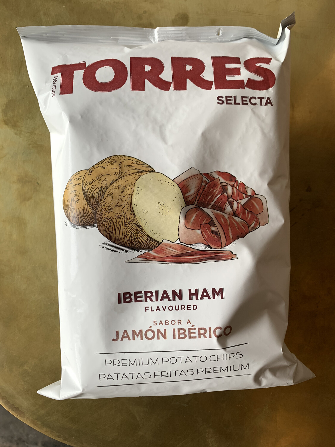 Torres Selecta Iberian Ham Potato Chips