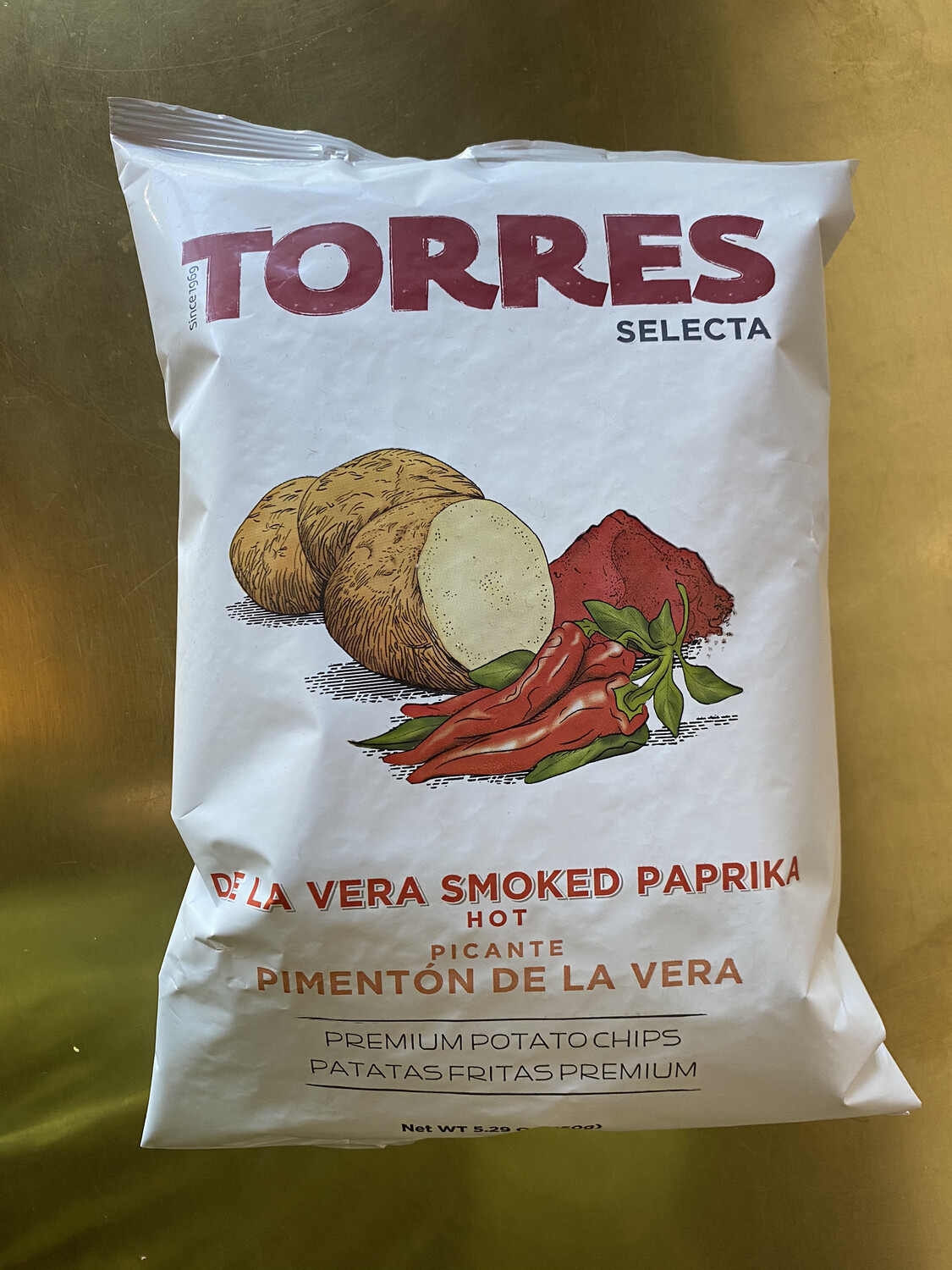 Torres De La Vera Hot Smoked Paprika Chips