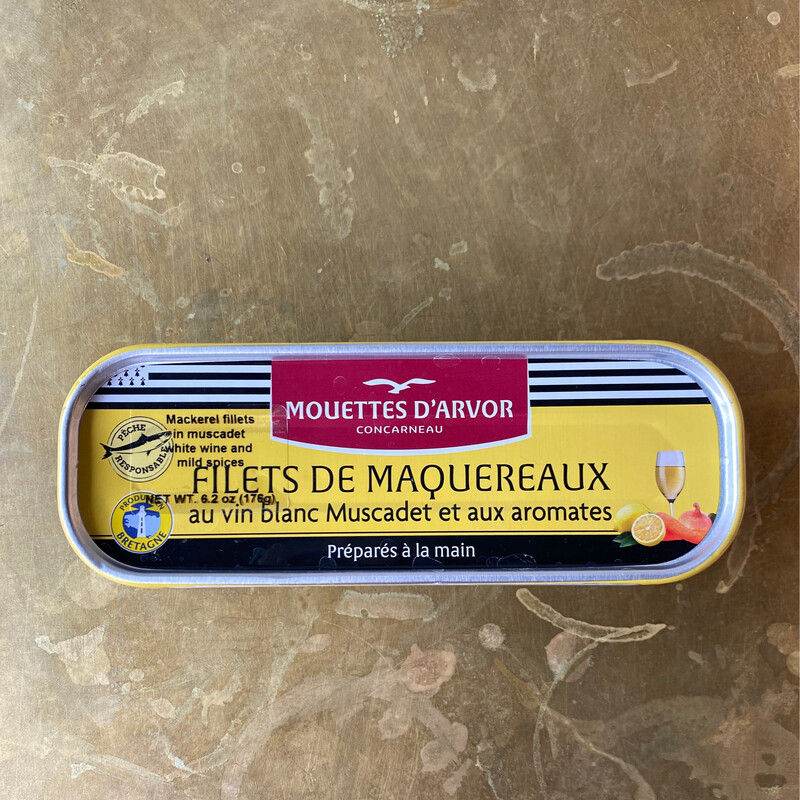 Les Mouettes d'Arvor Mackerel in Muscadet Wine & Herbs