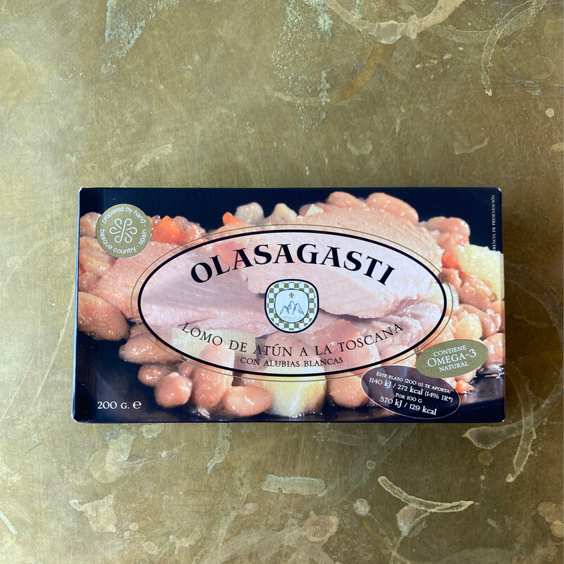 Olasagasti Tuna Fillets w/ White Bean