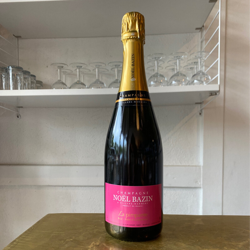 Champagne Noel Bazin 'La Pimpante' Brut Rose (NV) 