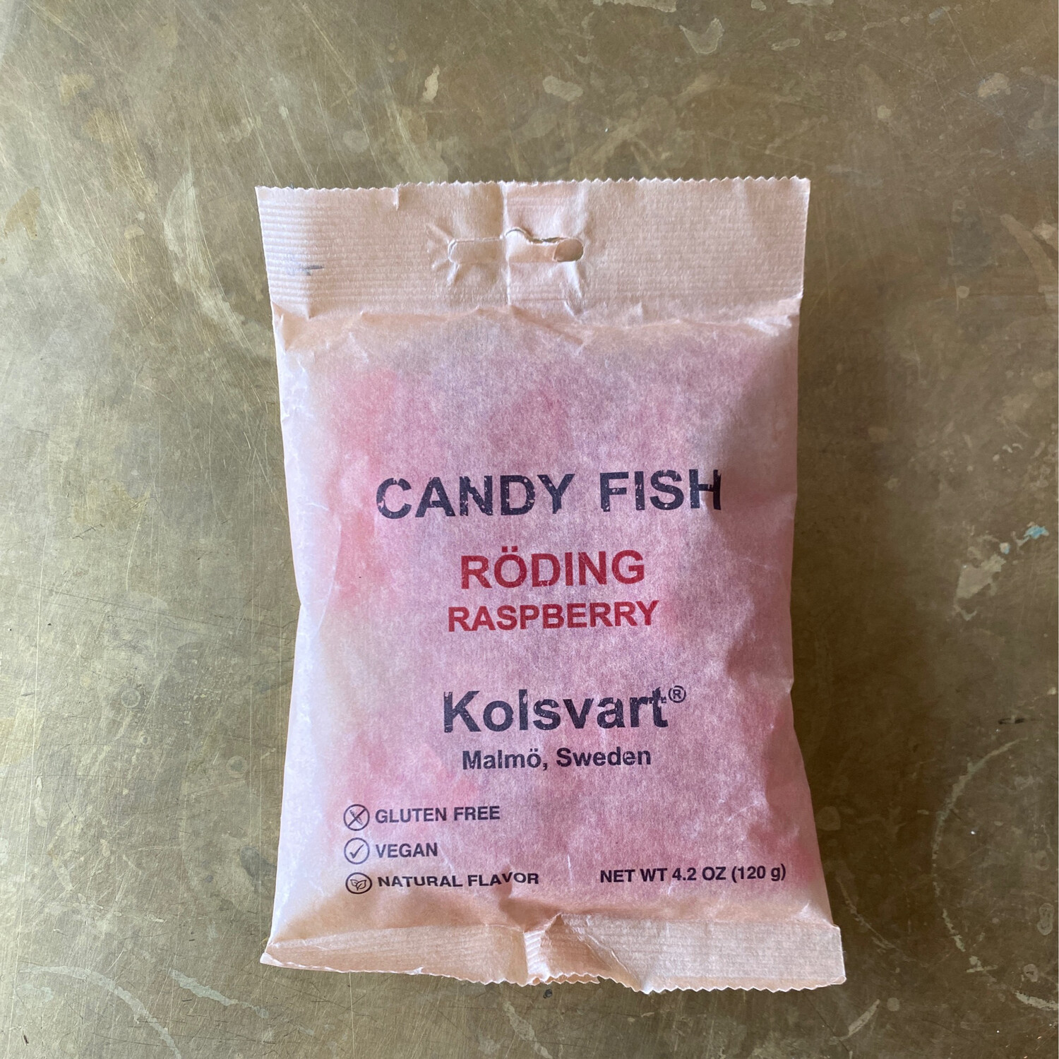 Kolsvart Raspberry Swedish Fish