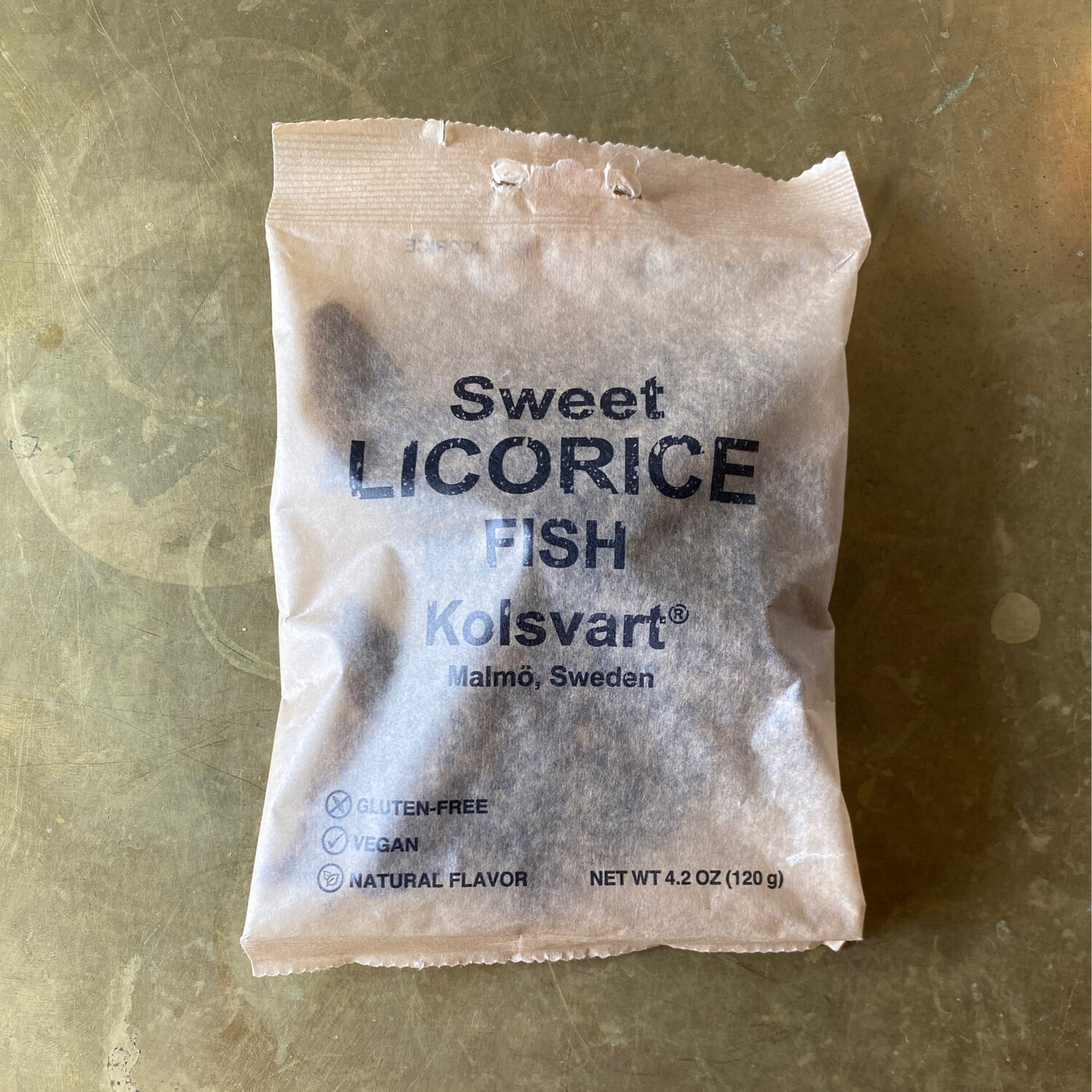 Kolsvart Sweet Licorice Swedish Fish