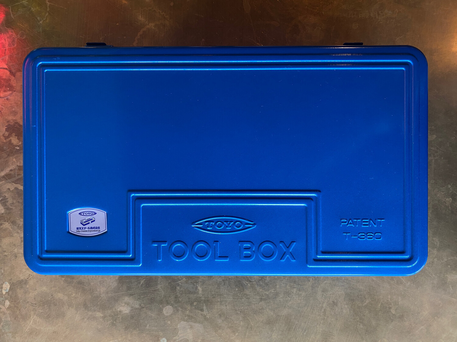 Toyo - Steel Trunk Toolbox T-360 - Blue