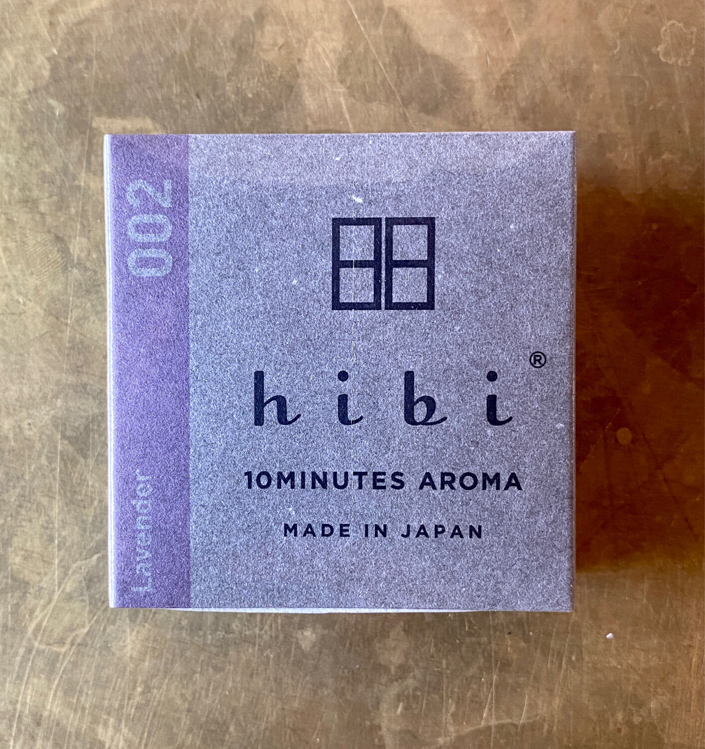 Hibi Match - Box of 8 Incense Matches - Lavender