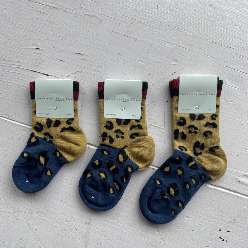 Animal Print Kid Socks