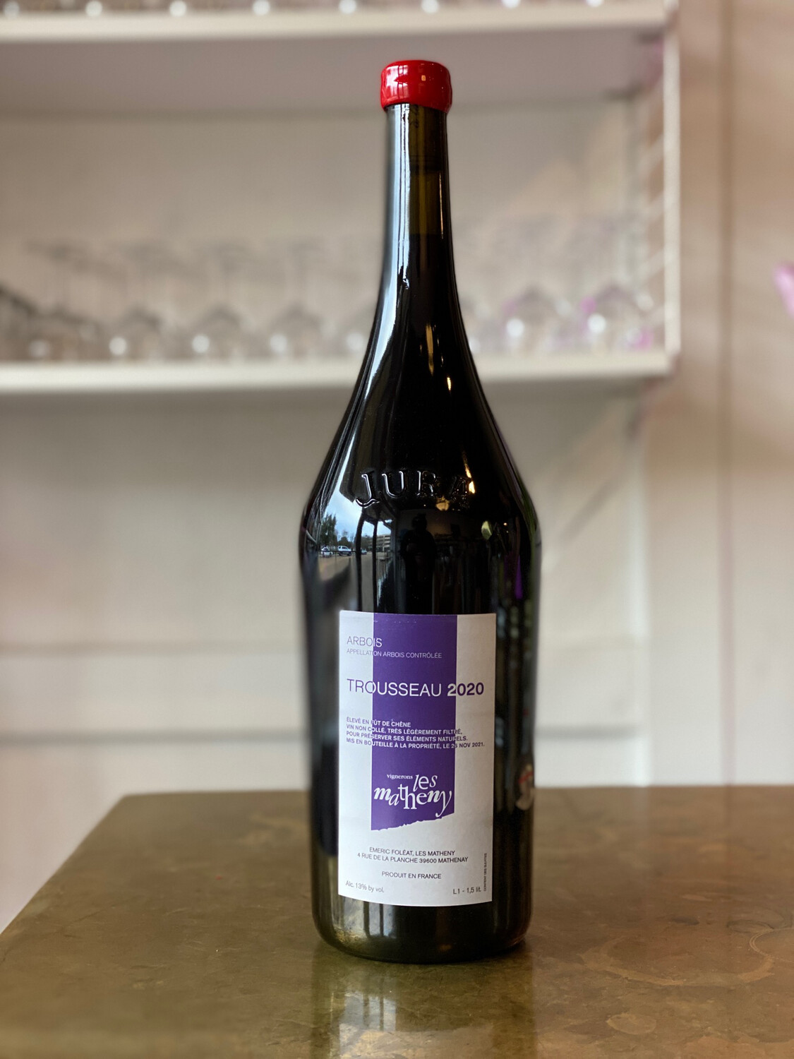 Vignerons Les Matheny, Arbois Rouge Trousseau MAGNUM (2020)