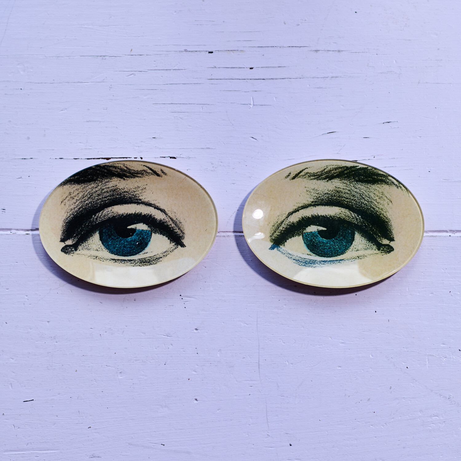 John Derian Blue Eye Left 5x7" Oval