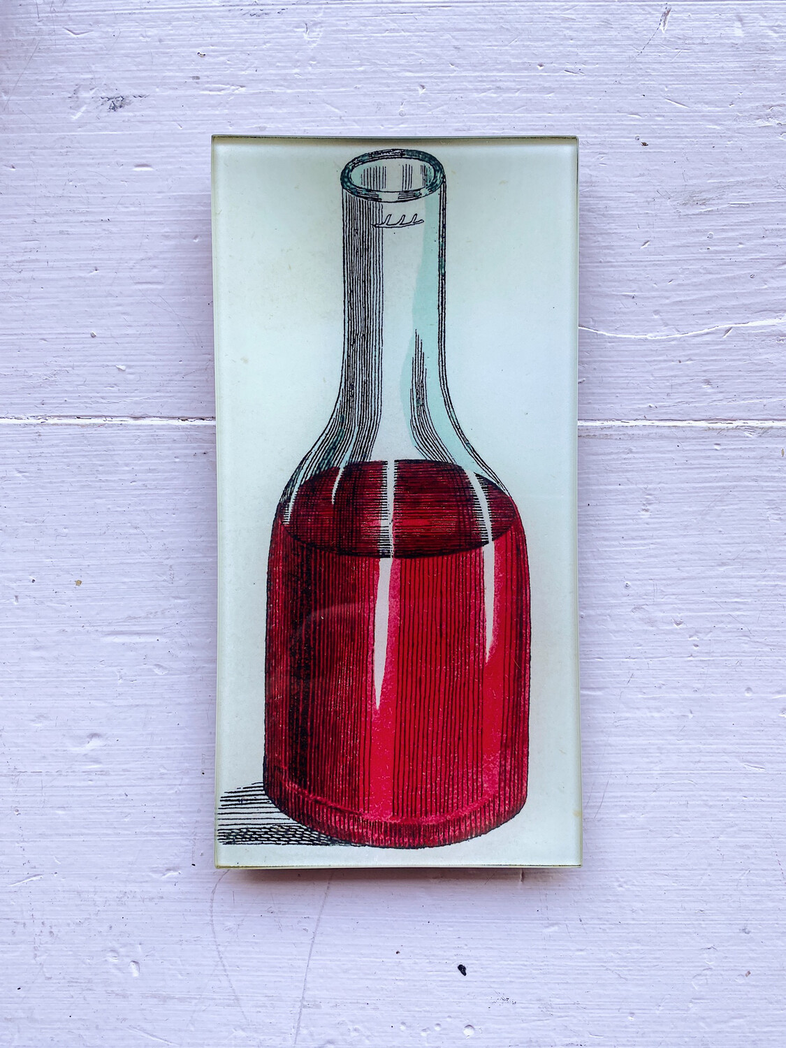 John Derian Red Wine 4 x 9" Rectangle 