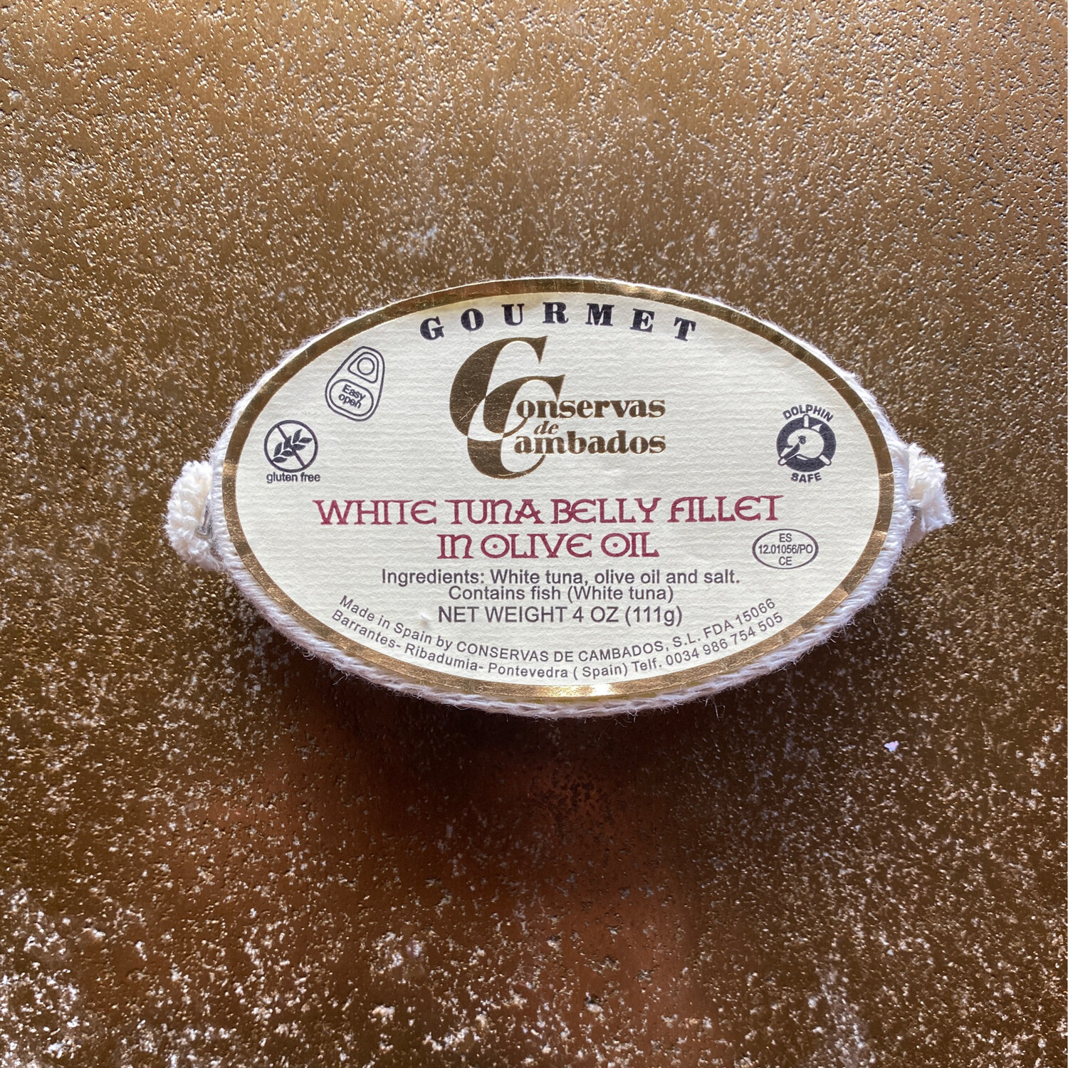 Conservas de Cambados White Tuna Belly in Olive Oil