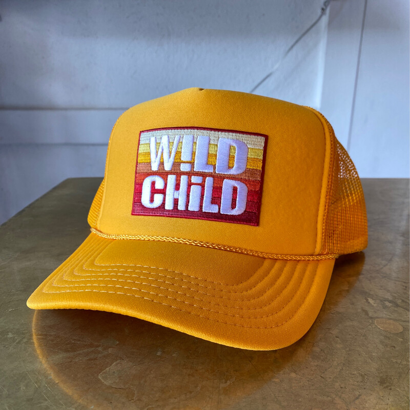 Wild Child Adult Hat - Gold