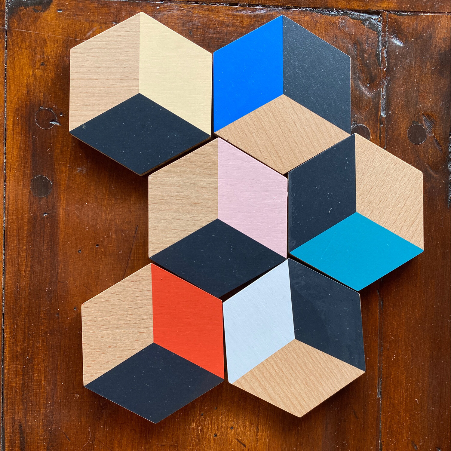 Table Tiles Modern Multi