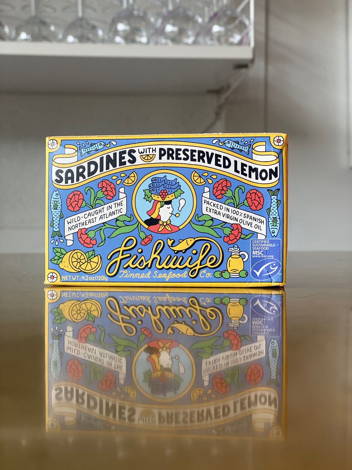 Fishwife Sardines with Preserved Lemon