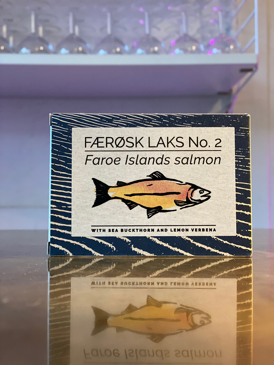Fangst Faerosk Laks No. 2 Faroe Islands Salmon w/ Sea Buckthorn &amp; Lemon Verbena