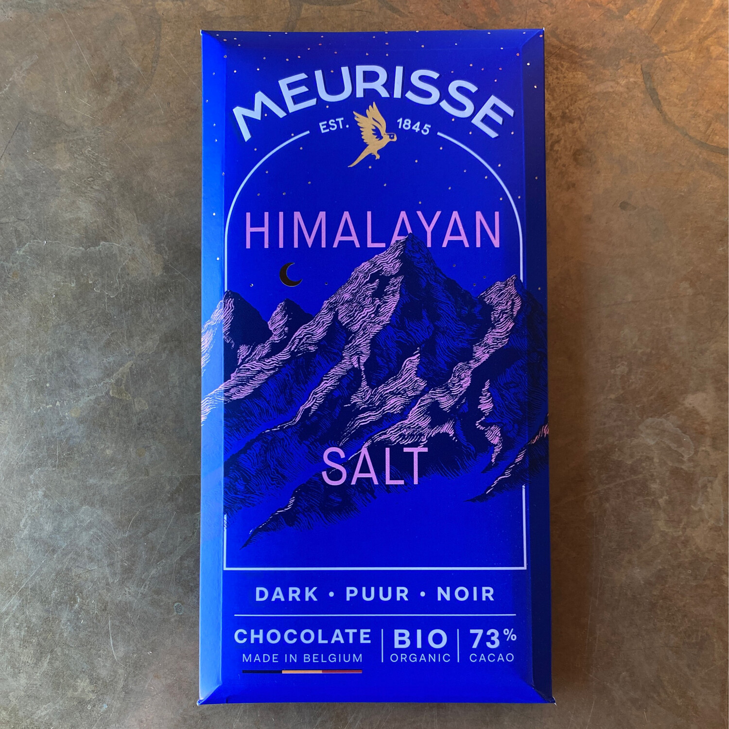 Meurisse Chocolate Himalayan Salt - Dark Chocolate 73%