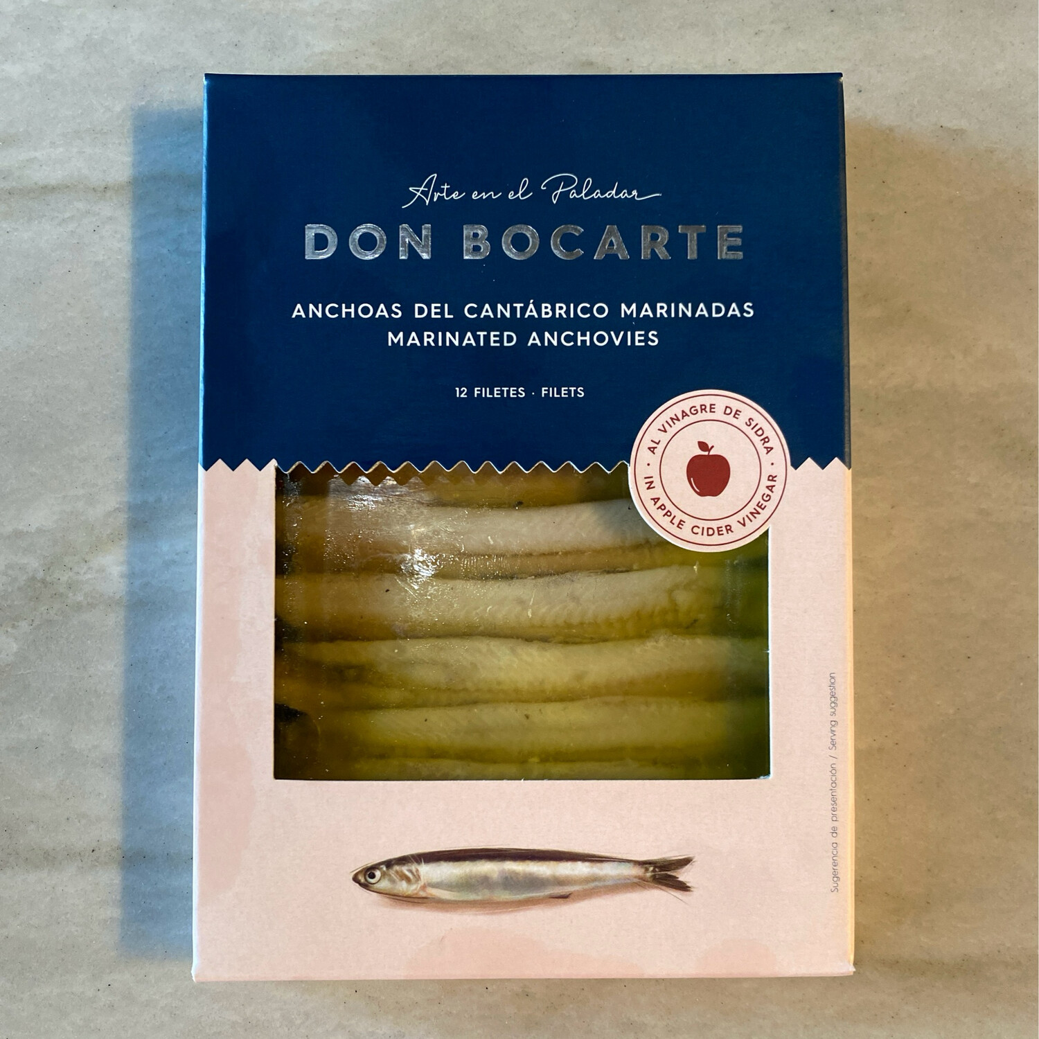 Don Bocarte Anchovies Marinated in Apple Cider Vinegar