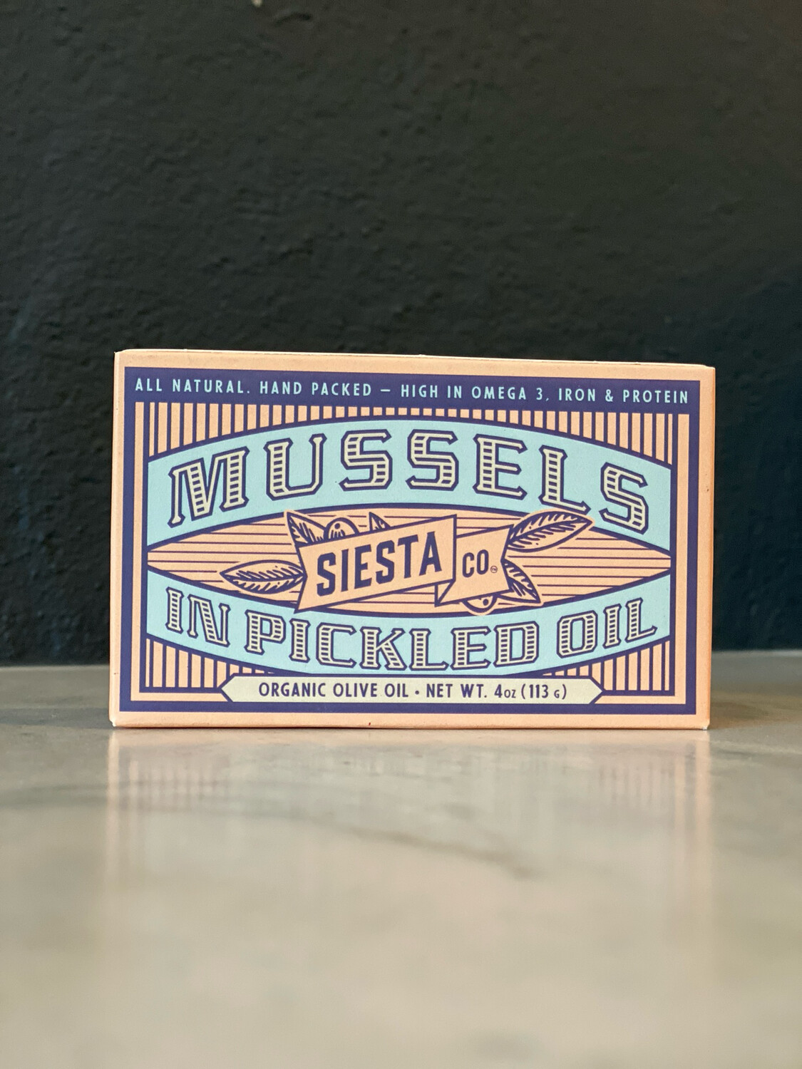 Siesta Co. Mussels in Organic Pickled Oil