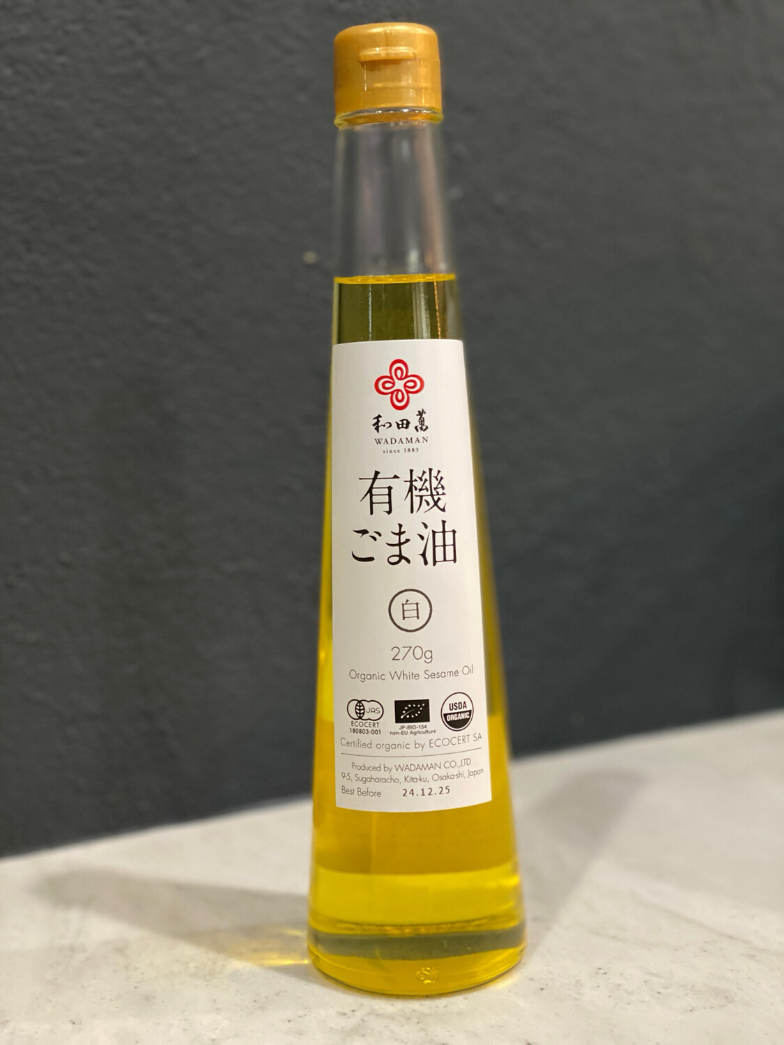 Wadaman - Organic White Sesame Oil 300ml