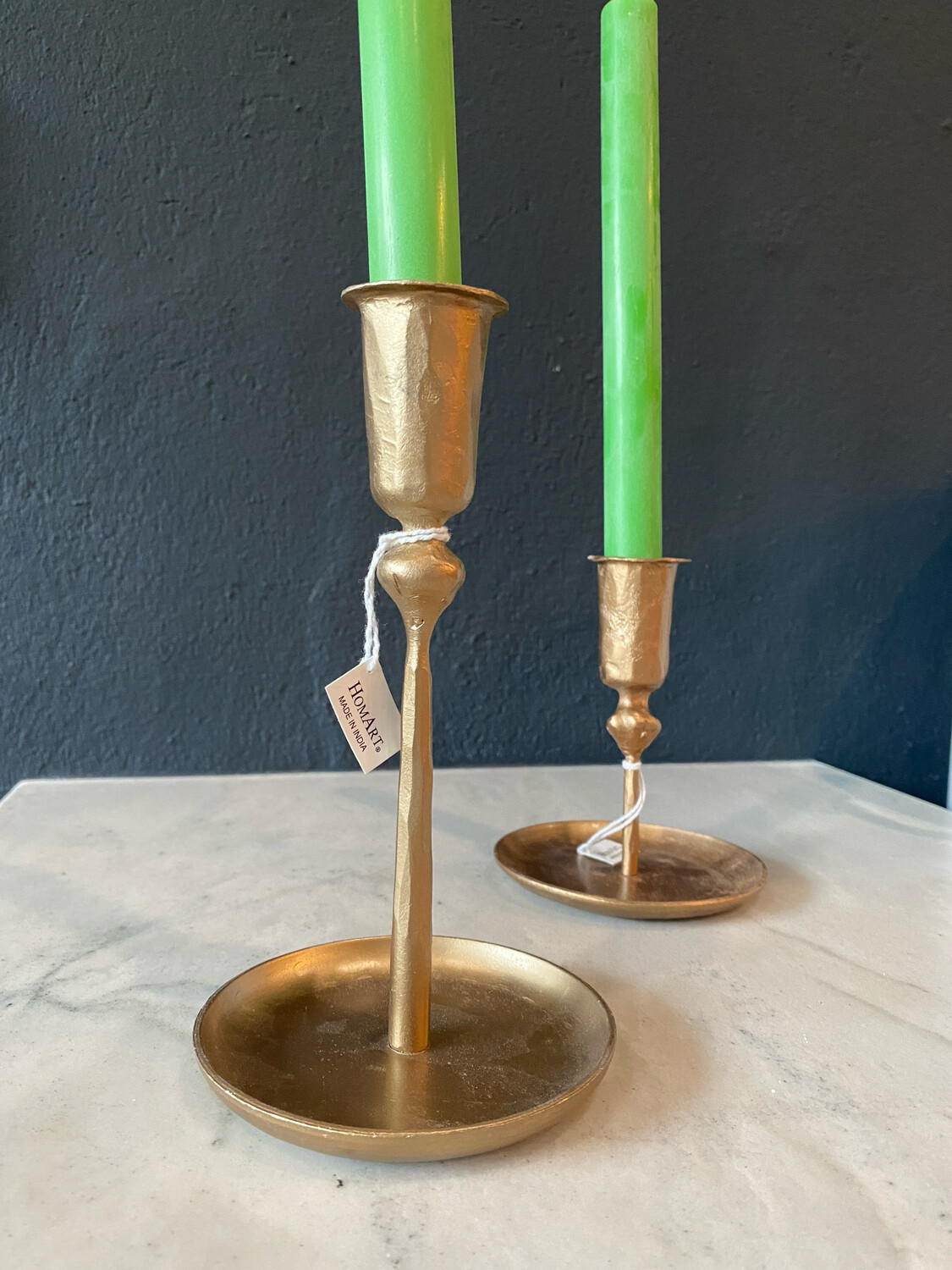 Percy Candlestick in Brass - Medium