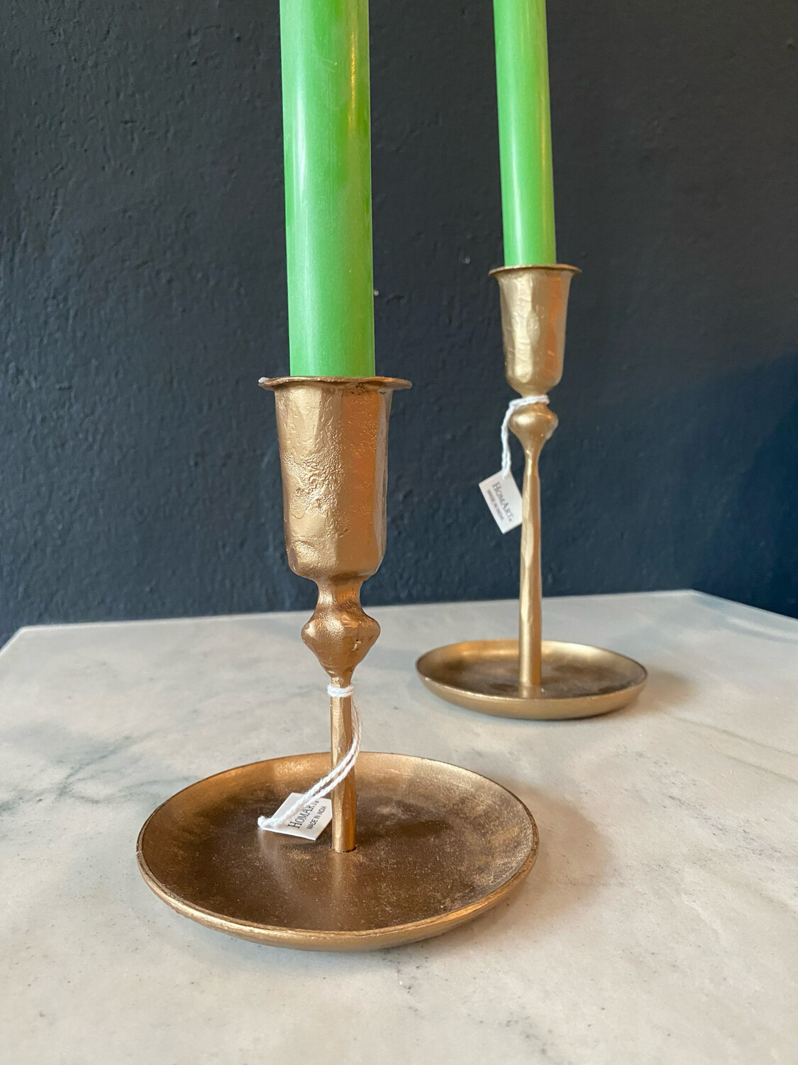 Percy Candlestick in Brass - Small