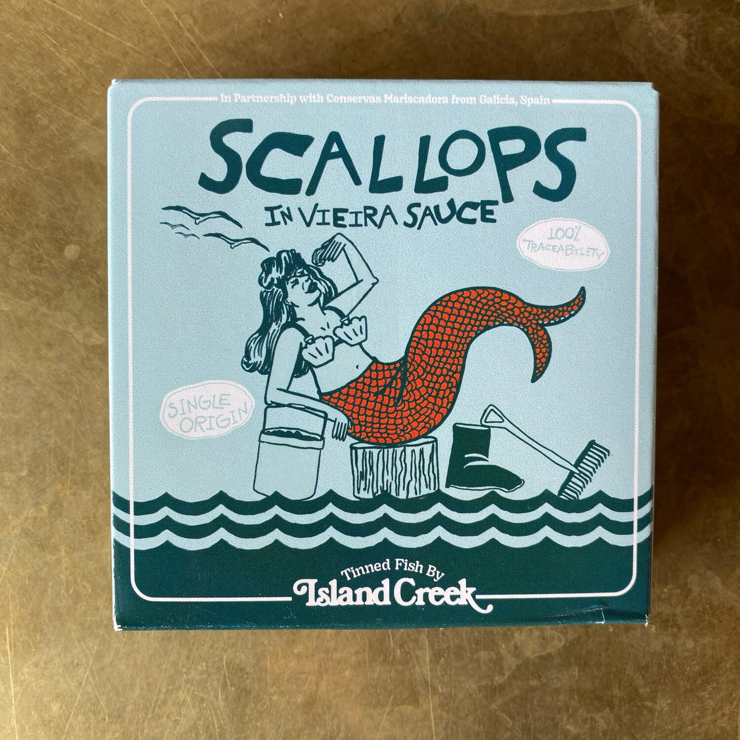 Island Creek Scallops in Vieira Sauce
