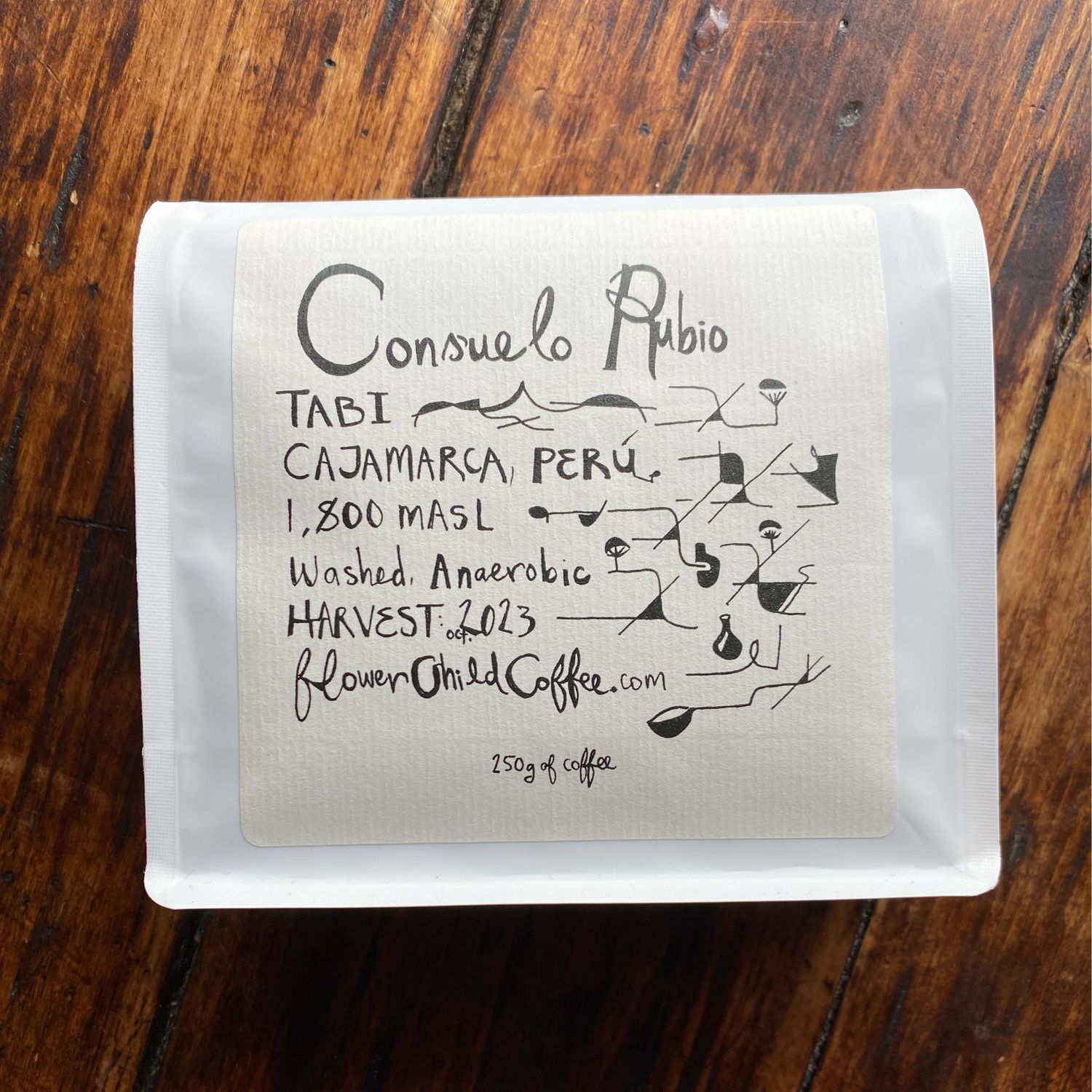 Flower Child Coffee Consuelo Rubio Tabi