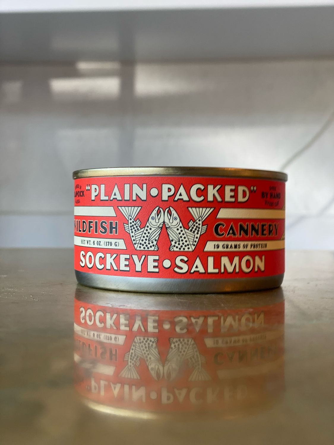 Wildfish Cannery Plain Packed Sockeye Salmon