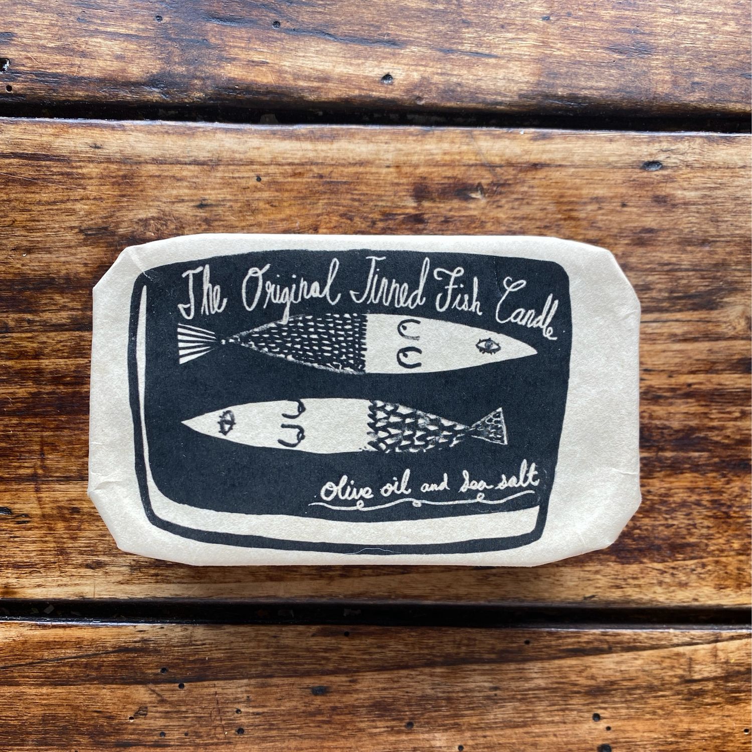 Tinned Fish Candle - Olive Oil &amp; Sea Salt