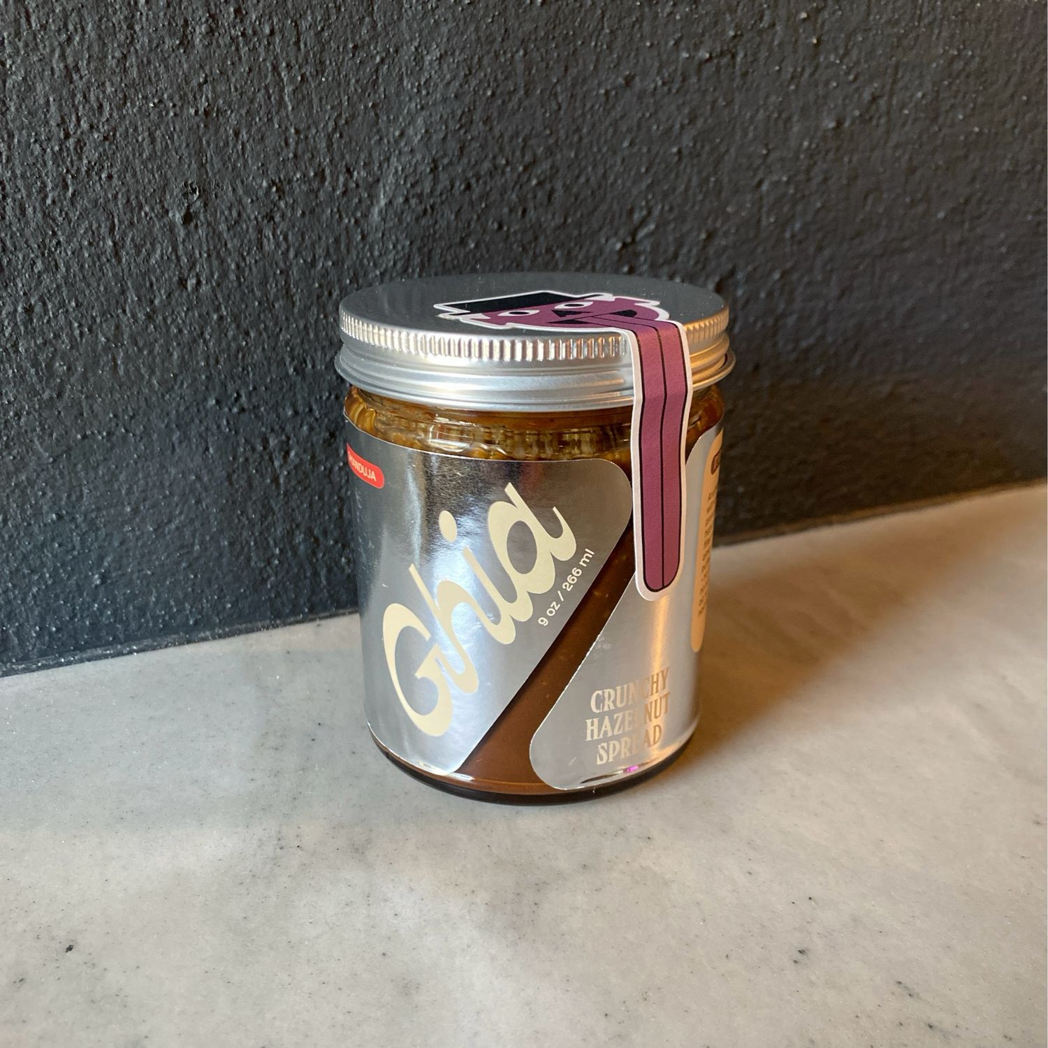 Ghia Ghianduja Crunchy Chocolate Hazelnut Spread