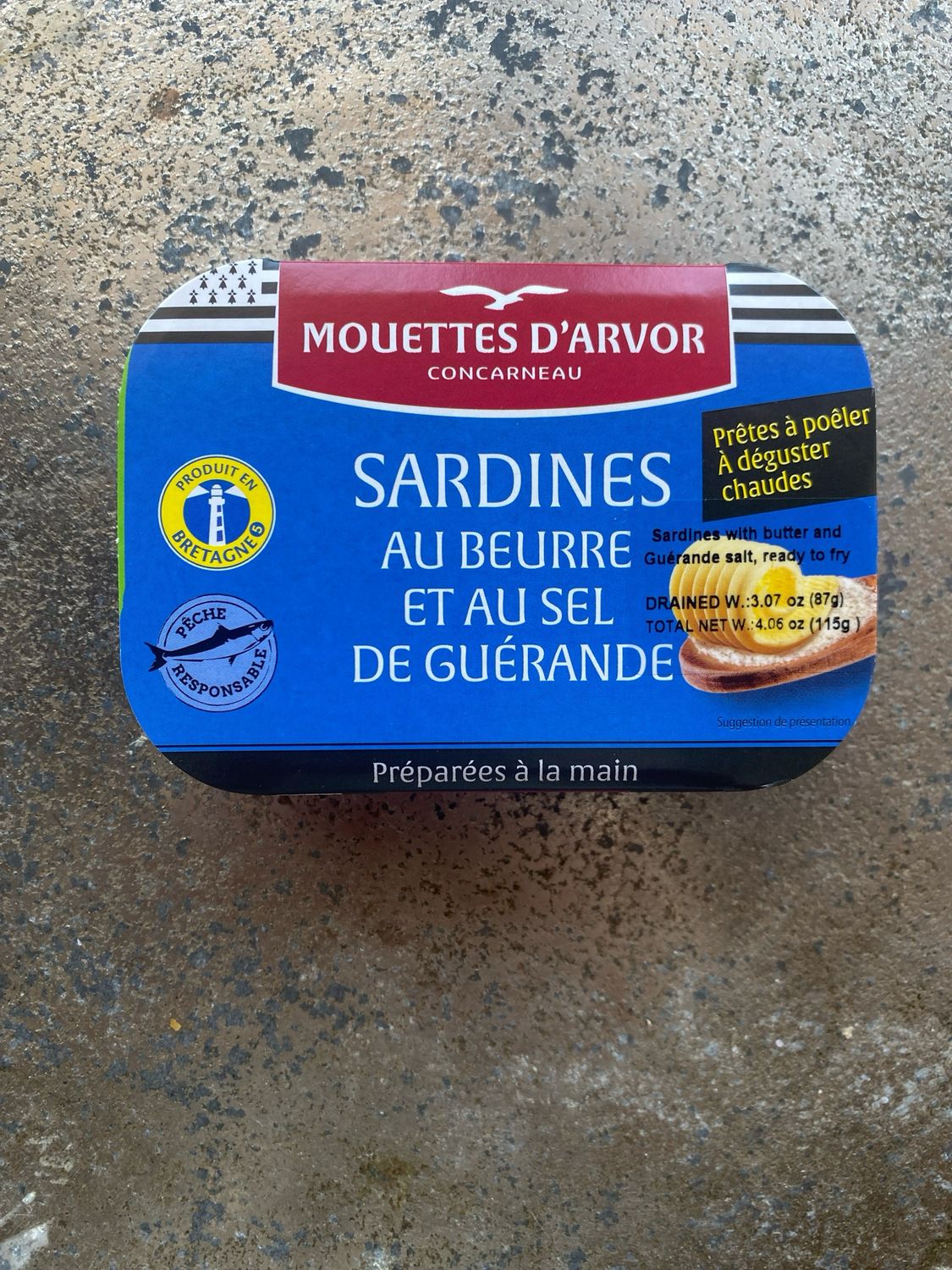 Les Mouettes d&#39;Arvor with Butter and Guérande Salt