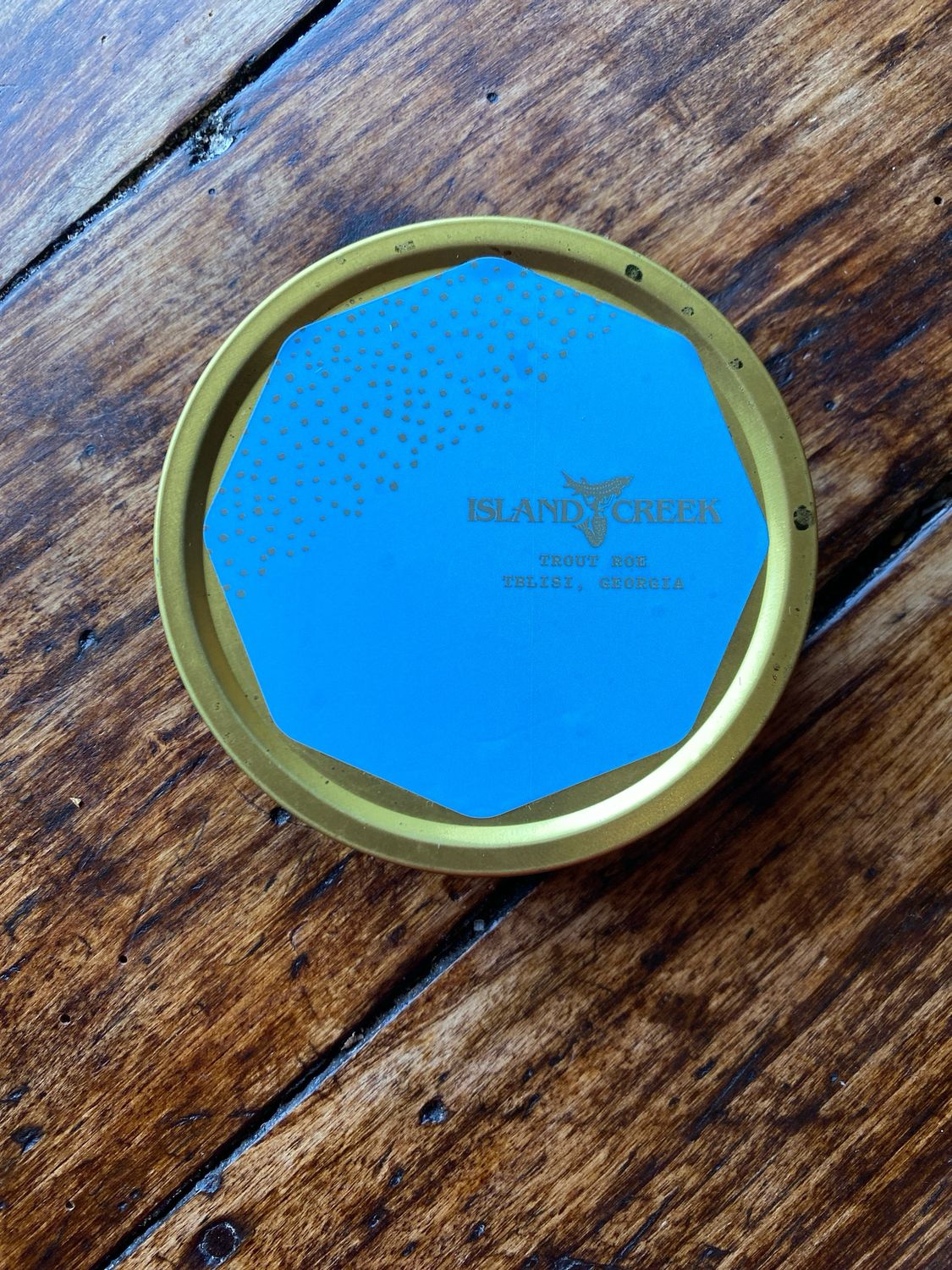 Island Creek Panchenko Trout Roe from Tblisi, Georgia 100g