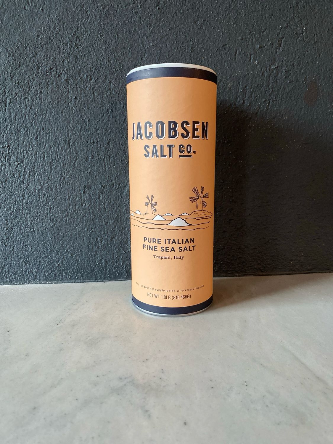 Jacobsen Salt Co. Trapani Pure Italian Fine Sea Salt 