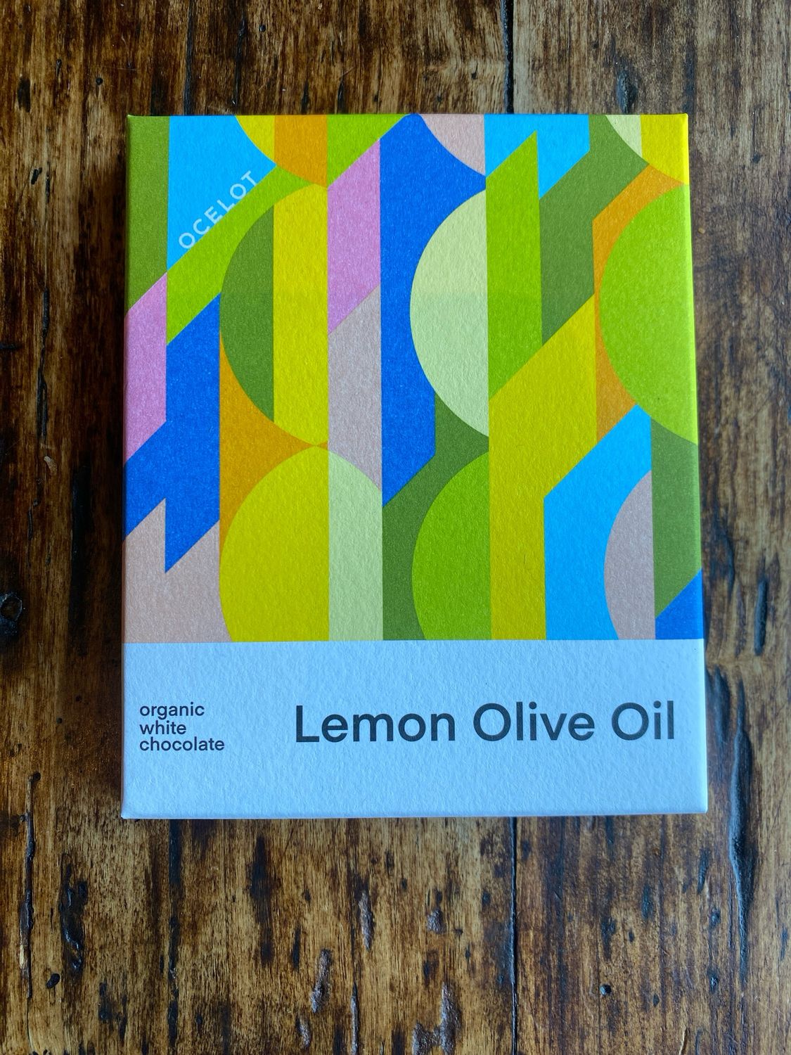 Ocelot Lemon Olive Oil White Chocolate