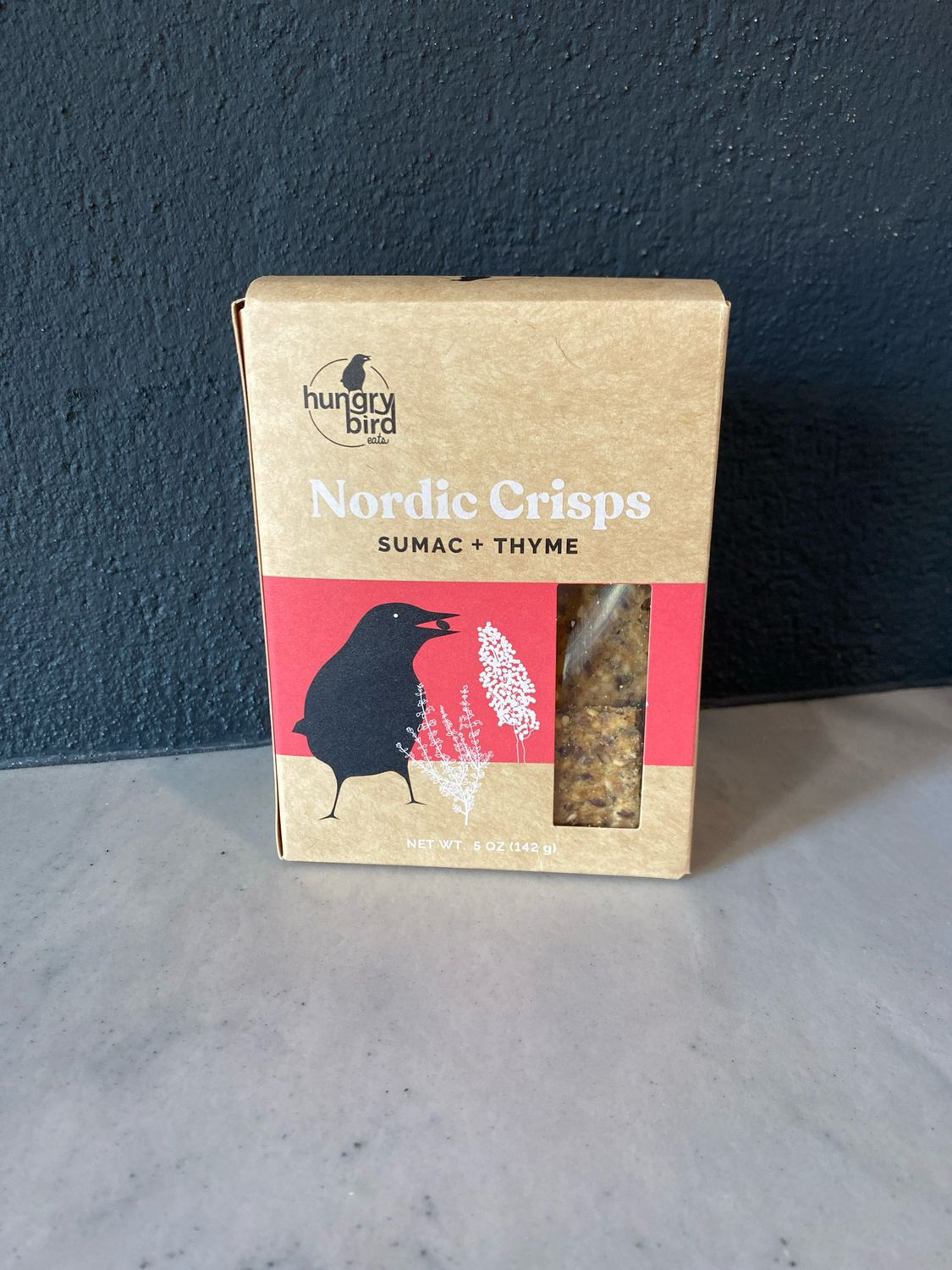 Hungry Bird Eats Sumac + Thyme Nordic Crisps