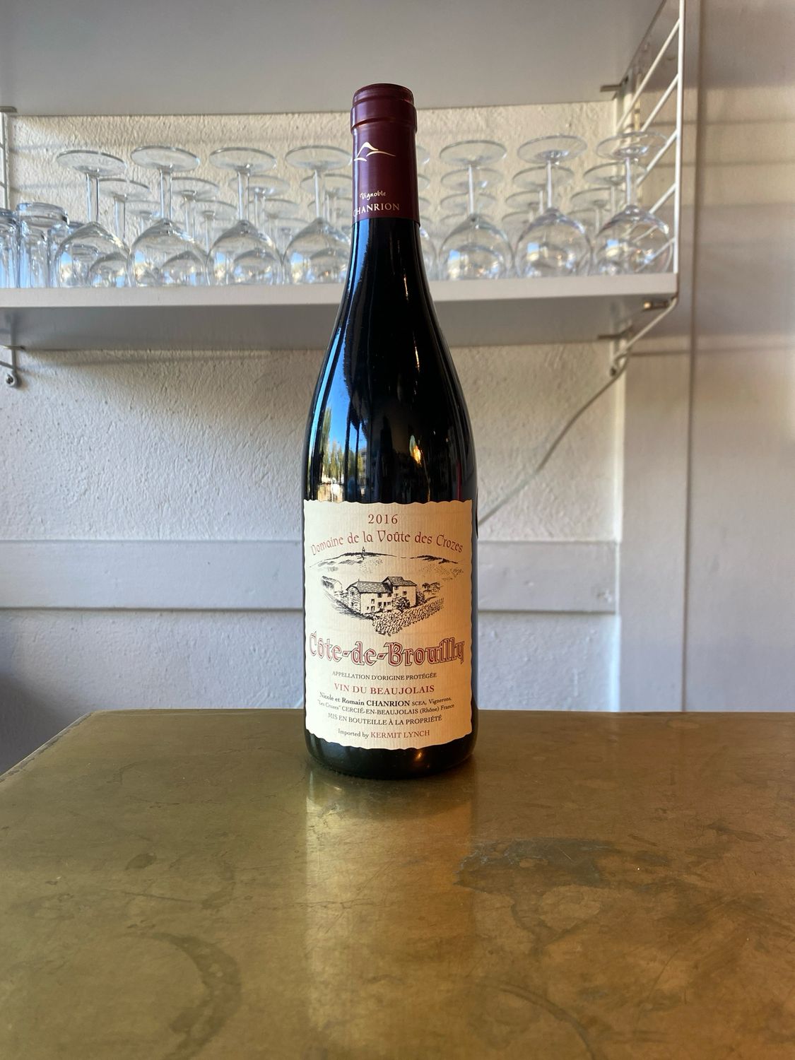 Nicole Chanrion (Domaine de la Voute des Crozes), Cote-de-Brouilly (2016)
