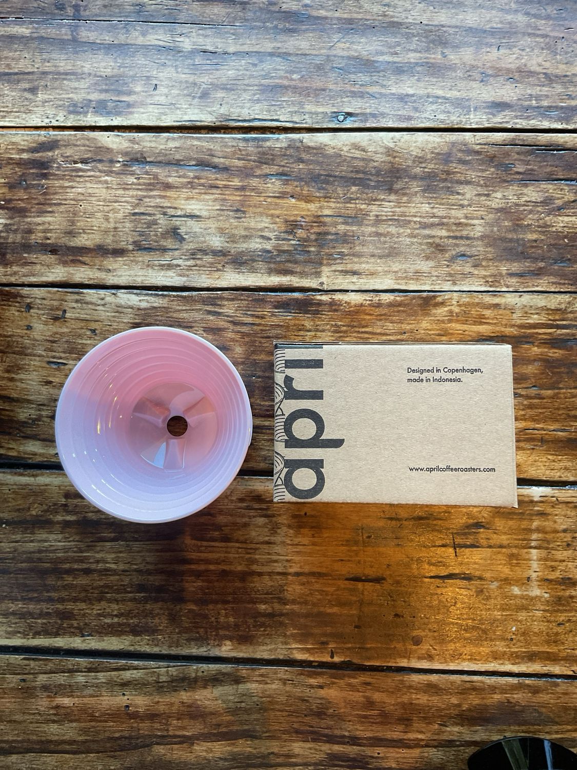 April Coffee Plastic Brewer Pink
