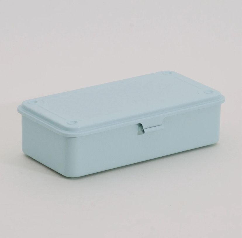 Toyo - Steel Stackable Storage Box T-190 - Glacier