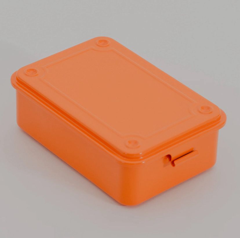 Toyo - Steel Stackable Storage Box T-150 - Orange