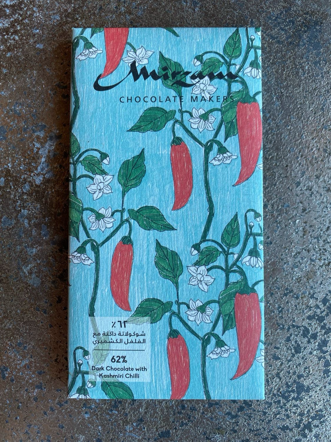 Mirzam Dark Chocolate w/ Kashmiri Chili