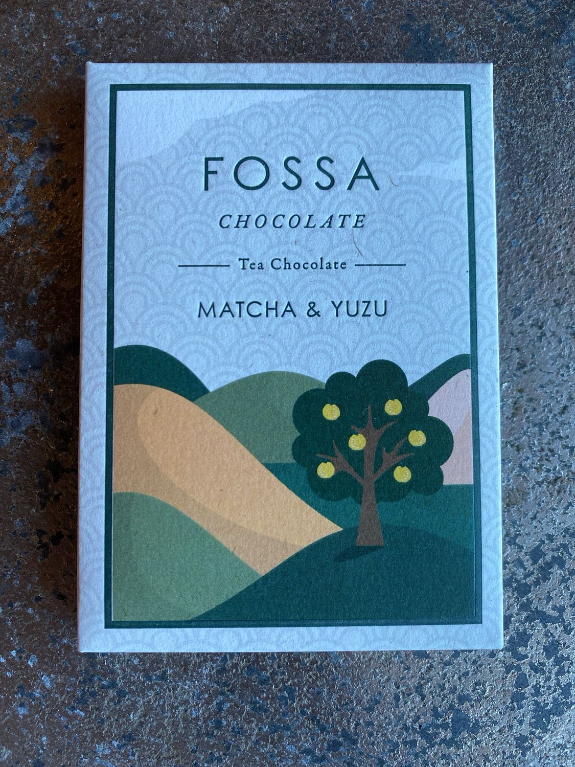 Fossa Matcha &amp; Yuzu Chocolate